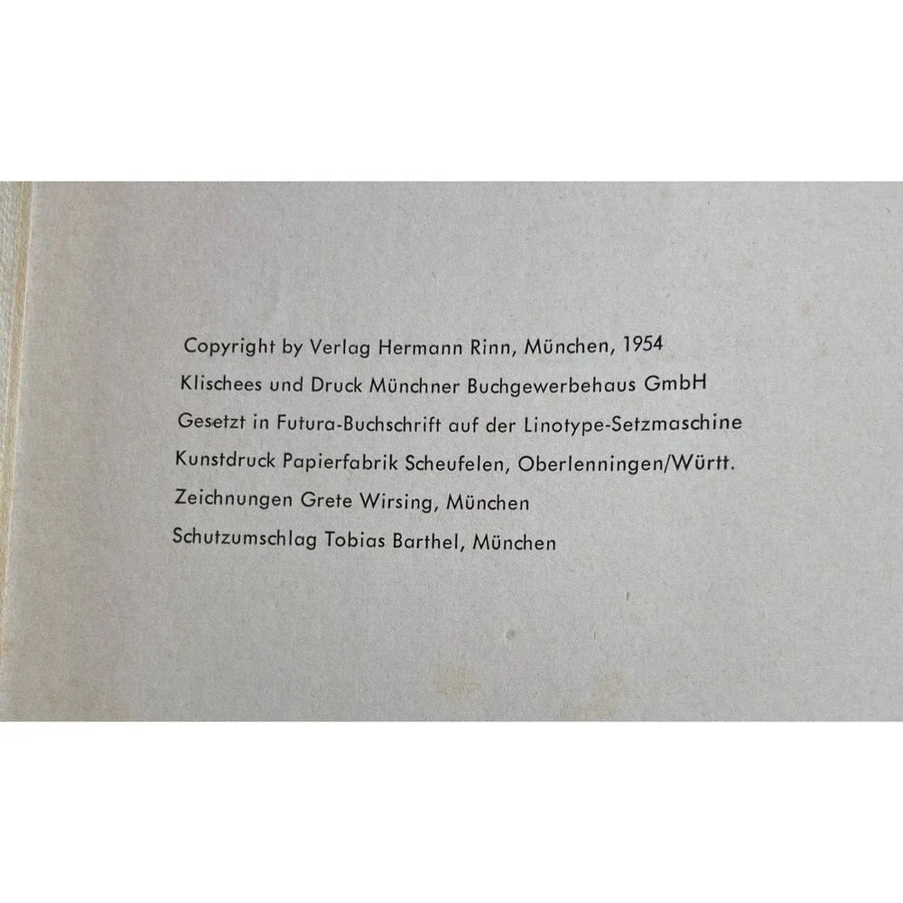 Vintage German HC book Modernes Wohnen Modern Living mid cent modern design 1954
